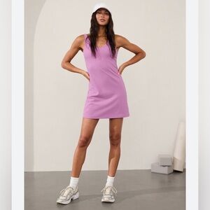 Athleta Lavender Sleeveless Mini Dress